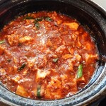中国料理 天龍 - 麻婆豆腐接写