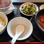 中国料理 天龍 - 麻婆豆腐セット