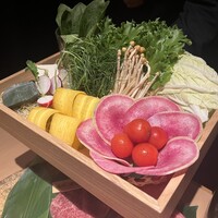 完全個室 しゃぶしゃぶ九 西麻布 本店 - 旬野菜