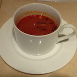 ハンバーグ ウィル - ハーブ香るトマトのスープ