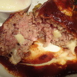 ハンバーグ ウィル - ハンバーグ（モッツァレラチーズ）の中