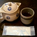 御馳走ごはん あの頃 - お茶　お手拭き