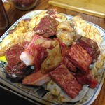 ホルモン 竜 - 【２０１３年９月 再訪問】肉盛り合せ