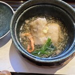 Kyoukaiseki Minokichi - 海老芋蟹あんかけ