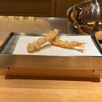 京都祇園 天ぷら圓堂 大丸心斎橋店 - エビ