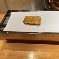 京都祇園 天ぷら圓堂 大丸心斎橋店 - 名物とうもろこし