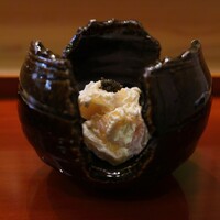 味 ふくしま - 柿の白和え! 一番おいしかった。 だんだん私の好みを見つけてくれる食べ物