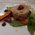 蘭州 - 前菜サラダ