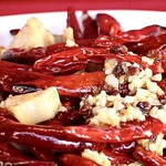 中華飯店 - 刻みニンニクと花椒