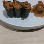 銀座のみこ寿司 - うに3貫