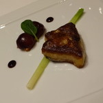 ラ・フェット ひらまつ - フォアグラと巨峰