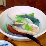 川蝉 - はまぐり酒蒸し。