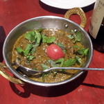 タンドールバル カマルプール - ラムミントカレー