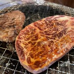元氣七輪焼肉 牛繁 - 王様ハラミ　味がない