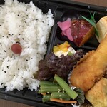 くいすけ - いか天とえびと枝豆のしんじょ天弁当
