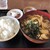 安比丸大食堂 - 料理写真:舞茸蕎麦＆半ライス