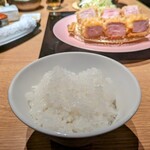 Katsuプリポー - カツとご飯