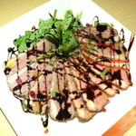 クッチーナ笑多 - 自家製カモのスモーク（１，２８０円）２０１３年１１月