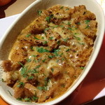 クッチーナ笑多 - たっぷり野菜で煮込んだトリッパのトマト煮（１，３８０円）２０１３年１１月