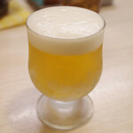 トンテキ食堂8 - 生ビール(グラス300円)