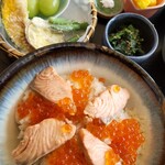 カフェ笑夢 - はらこ飯アップ。