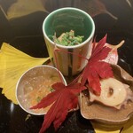 銀座うち山 - 八寸。きれーーーぇ