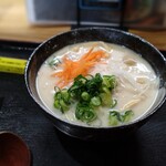 やまびこ弁天 - 酒粕うどん