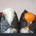 raisudhisshusutandokomeyoshi - ホッキサラダ、卵黄醤油漬け