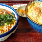 手打道場 高砂 - かつ丼、うどん付き、うどん普通サイズ変更‼️