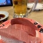 魚魚丸 - 本マグロ3貫盛