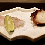 島津 - 明石の蛸 九絵の炙り