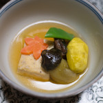 しもすわ温泉 ぎん月 - 炊き合せ にしん含め煮