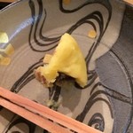 二條若狭屋 - 栗きんとん 食べかけですいません