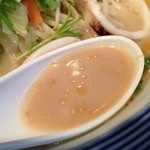 リンガーハット - 海鮮とくちゃんぽん、スープ