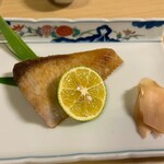 季節料理　則生 - ブリの塩焼き