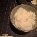 瀬里奈 - 魚沼産コシヒカリご飯です。