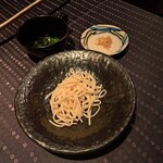 瀬里奈 - 調理前の長崎県産の五島うどんです。