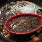 Ramen Soumokutou - 焙煎黒胡麻担々麺　スープ