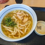 なか卯 - 鶏塩うどん