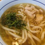 なか卯 - 鶏塩うどん、アップ