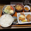 キッチン河口亭 - ロースカツコンビ定食 エビフライ 1200円