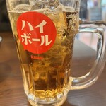 立ちより酒場 魚天 - ジンジャーハイボール@490