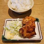 丸源ラーメン - 唐揚げセット