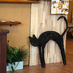 ベーグル屋 エルクアトロギャッツカフェ - ギャッツの猫さん。そういえばメルマガの猫さん居ませんでした！＞＜