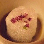 リストランテ ラ・バリック トウキョウ - キノコスープ