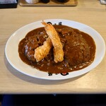 日乃屋カレー - ●スペシャルカレー　1,200円
            　トッピング:海老フライ、名物トンカツ、ハンバーグ
            
            ●大盛り無料
            
            『始まりが甘く後より辛い余韻残しカレールゥ』
            と書かれている通りな味わい