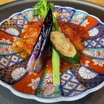 日本料理嘉祥 - 料理写真:宮崎地鶏のトマトソース煮