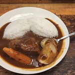 東印度カレー商会 - 全景　フツーでご飯二盛りです