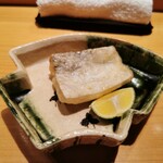 鮨 つぼみ - タチウオ　揚げ物