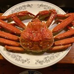 かにや - 北海道産「本ズワイガニ(特大)」@16500  デカっ！